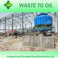 Abfall-Haus-Abfall-Plastikpyrolyse-Anlage 300T zum Öl